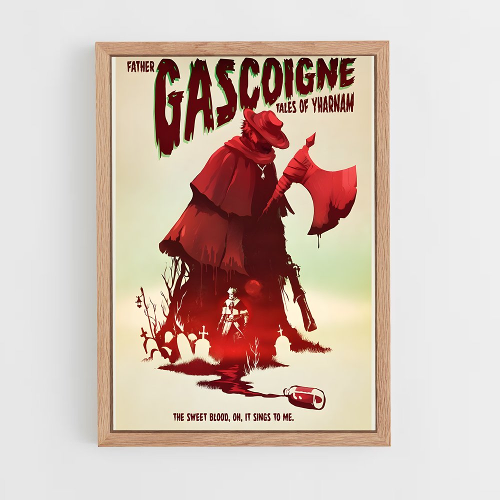 Poster Gascoigne's Echo – affiche Bloodborne (vue 4)